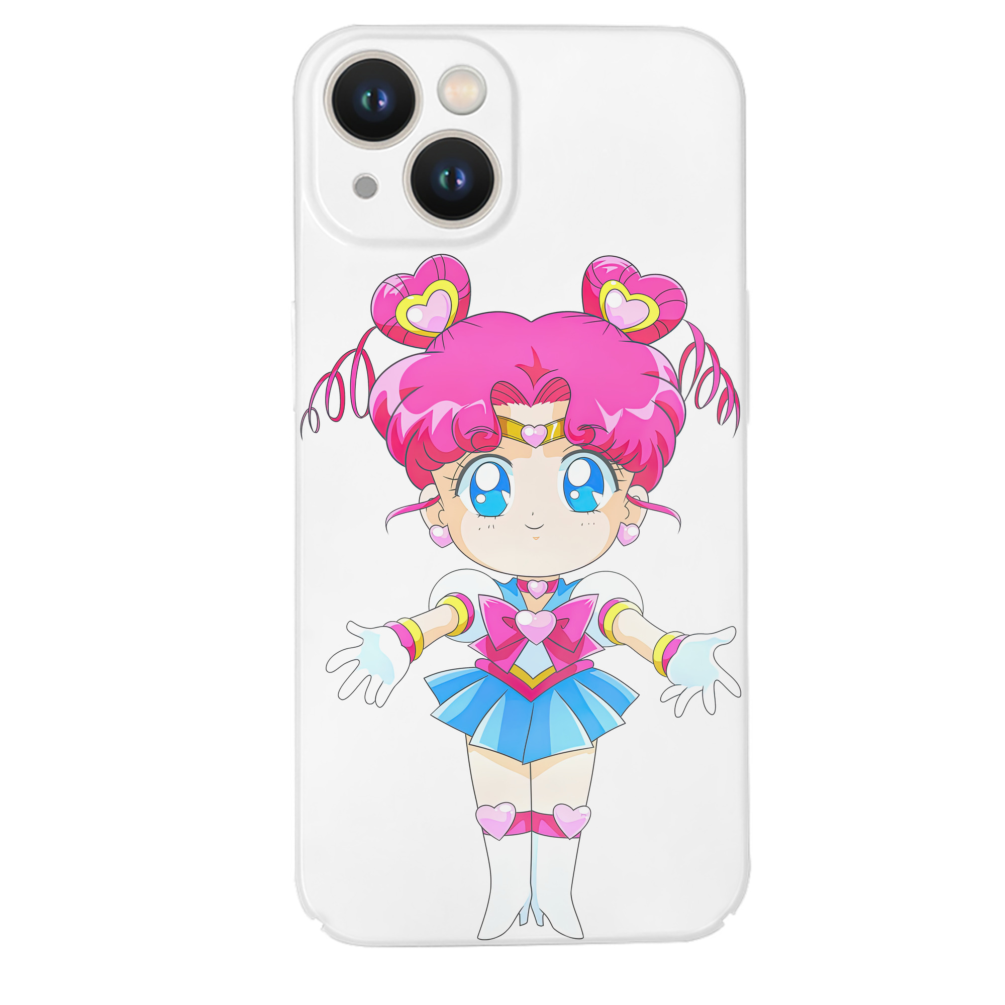 （画像用） 美少女戦士セーラームーン ちびうさ Sailor Moon Chibiusa Tsukino Usagi Small Lady Serenity 【iPhone 14シリーズ対応】ハードケース